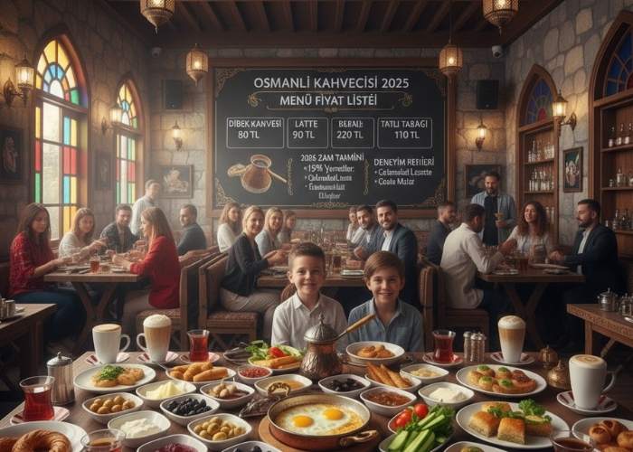 Osmanlı Kahvecisi Menü Fiyat Listesi