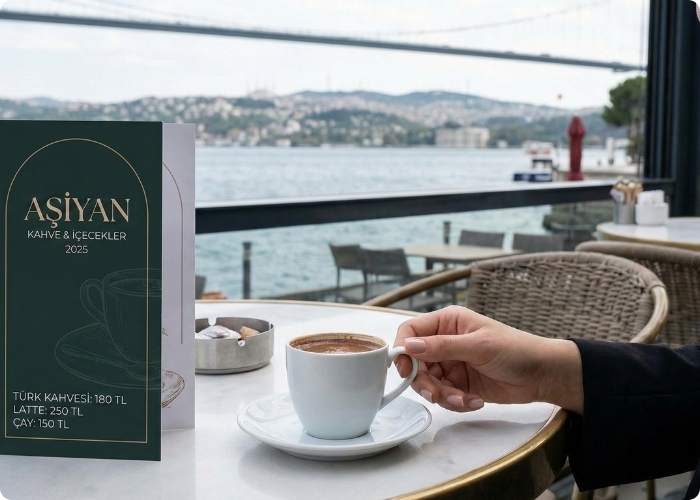 Aşiyan Çengelköy menü fiyat listesi nedir