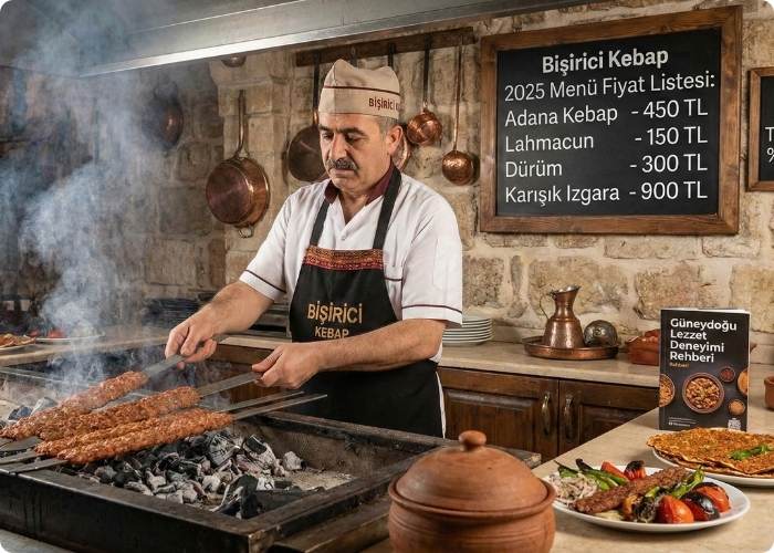 Bişirici Kebap menü fiyat listesi 2025