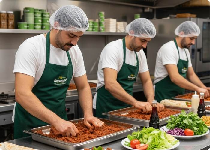 Komagene Çiğ Köfte menü fiyat listesi 2025
