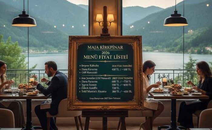 Maja Kırkpınar Menü Fiyat Listesi