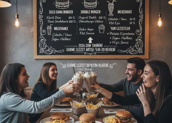 Saloon Burger menü fiyat listesi nedir