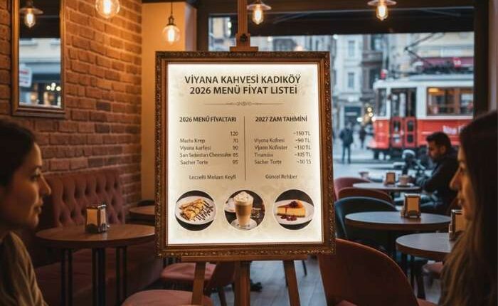 Viyana Kahvesi Kadıköy Menü Fiyat Listesi