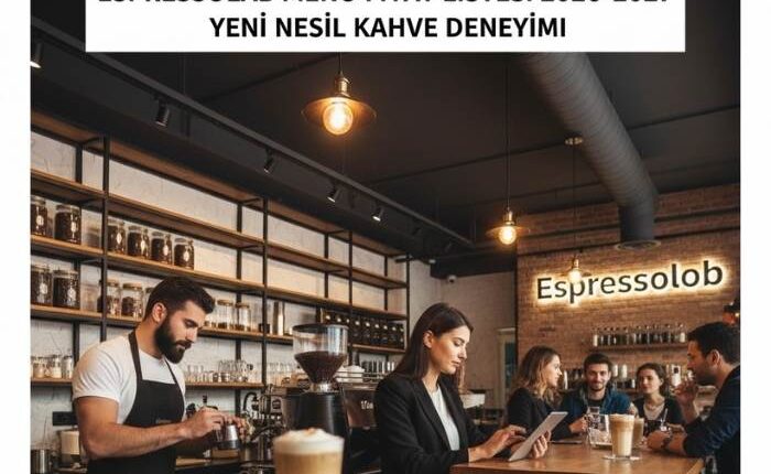 Espressolab Menü Fiyat Listesi