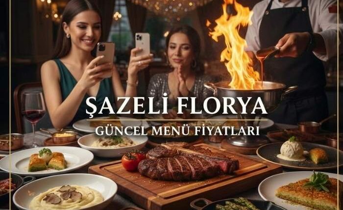 Şazeli Florya Menü Fiyat Listesi