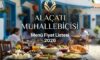 Alaçatı Muhallebicisi Menü Fiyat Listesi