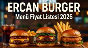 Ercan Burger Menü Fiyat Listesi