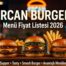 Ercan Burger Menü Fiyat Listesi