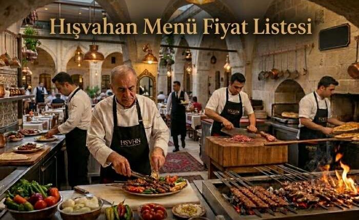 Hışvahan Menü Fiyat Listesi