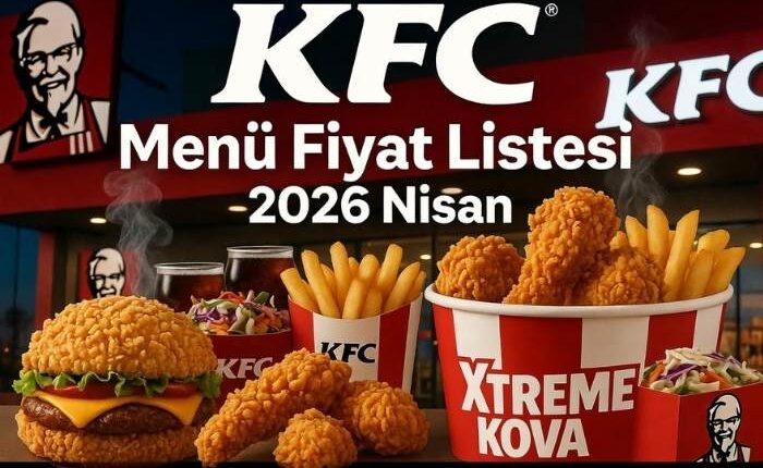 KFC Menü Fiyat Listesi