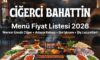 Ciğerci Bahattin Menü Fiyat Listesi