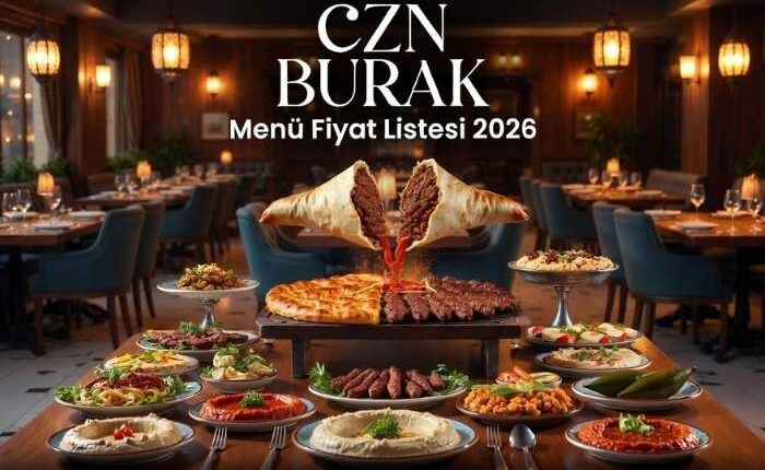 CZN Burak Menü Fiyat Listesi