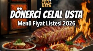 Dönerci Celal Usta Menü Fiyat Listesi