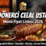 Dönerci Celal Usta Menü Fiyat Listesi