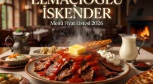 Elmacıoğlu İskender Menü Fiyat Listesi