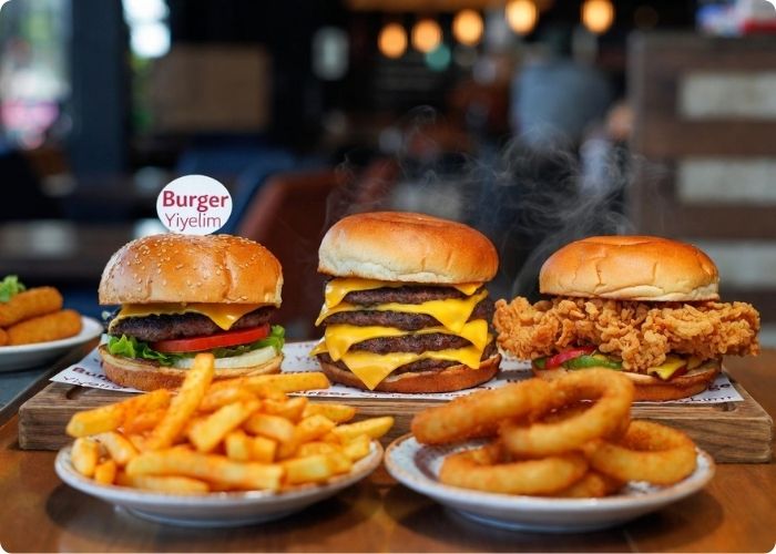 Burger Yiyelim menü fiyat listesi nedir