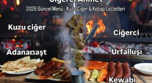 Ciğerci Ahmet Menü Fiyat Listesi