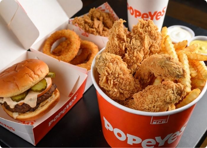 Popeyes menü fiyat listesi 2026