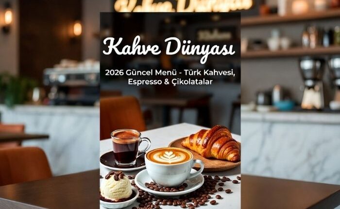 Kahve Dünyası Menü Fiyat Listesi