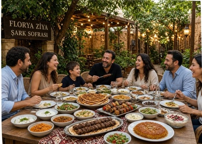 Florya Ziya Şark Sofrası menü fiyatları nedir